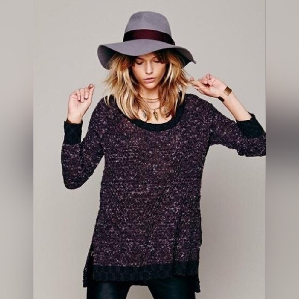 Free People Jeepster Honeycomb Knit Sweater, GUC, Size XS